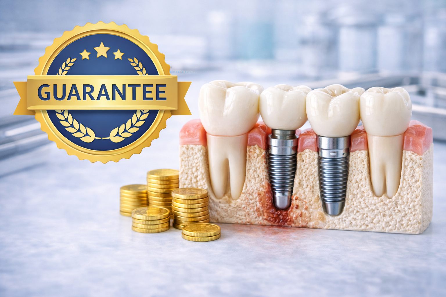 Dantų implantų garantija: kas realu, o kas marketingas?