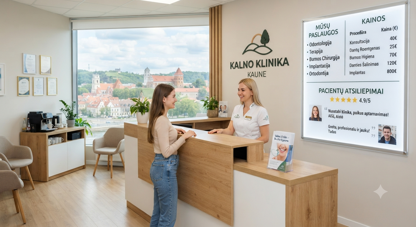 Kalno klinika Kaune: paslaugos, kainos ir pacientų atsiliepimai