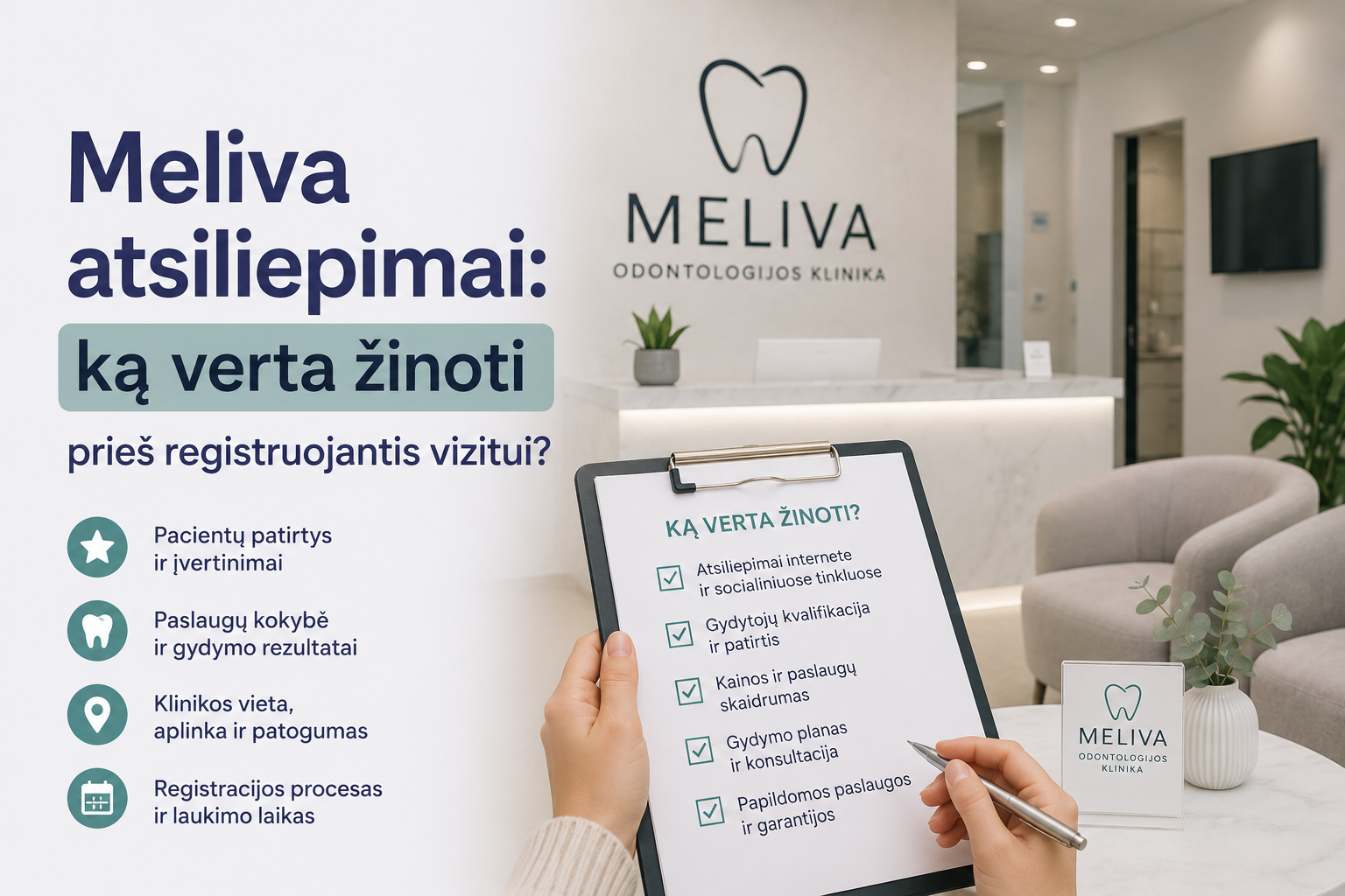 Meliva (buvusios VIC) odontologijos klinikos: paslaugos, kontaktai ir atsiliepimai
