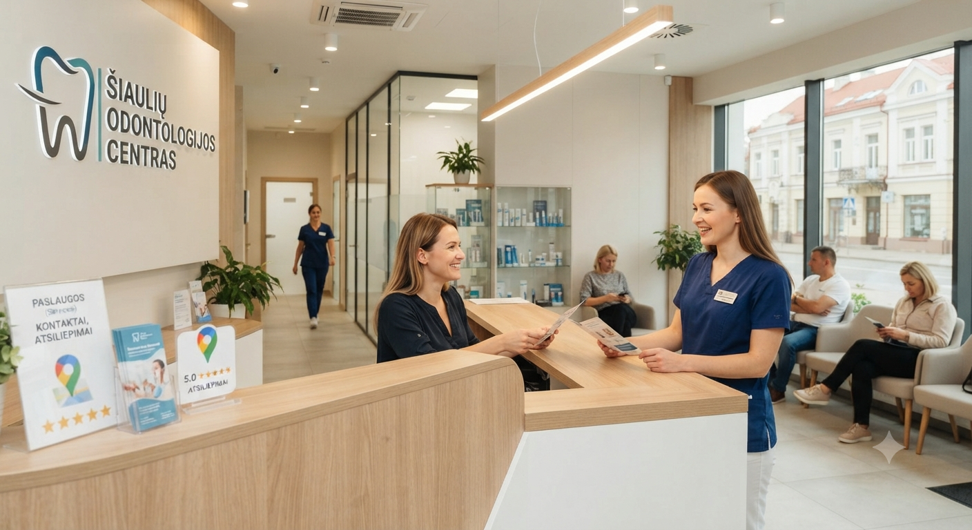 Šiaulių odontologijos centras: paslaugos, kontaktai ir atsiliepimai