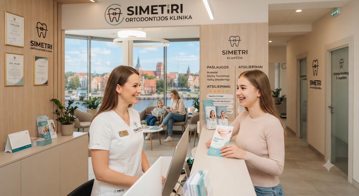 Simetri ortodontijos klinika Klaipėdoje: paslaugos ir atsiliepimai