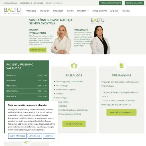 Baltų klinika odontologija